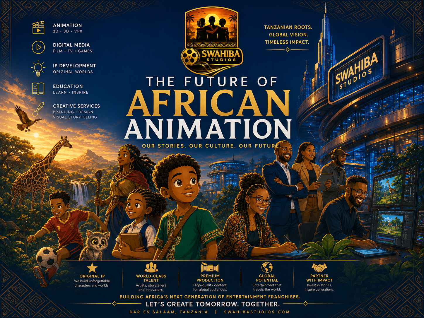 The future of African animation by Swahiba Studios
